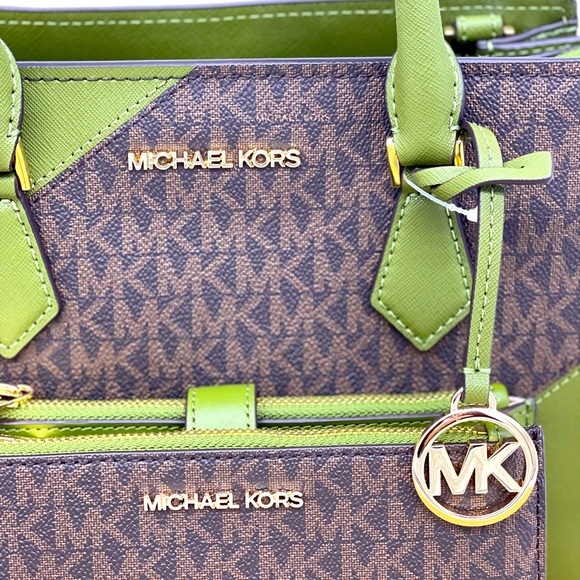 Michael Kors Hope Satchel & Double Zip Wallet - Picture 3 of 16